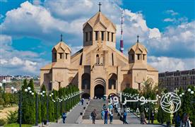 spectacular church of Yerevan